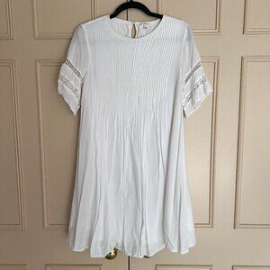 Wilfred White Pleated Dress